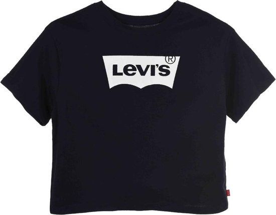 Levi's T-shirt meisje black maat 176