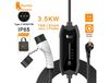 Feyree Chargeur portable Type 2 pour véhicule électrique 3,5 kW 16 A monophasé, Boîtier de charge à courant réglable, Câble 5 m, Borne de recharge pour véhicule électrique
