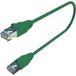 Gigamedia - Câble de brassage RJ45 Catégorie 6 SFTP Longueur 1 mètre Vert