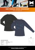 Xtreme Thermo (onder) shirt heren Navy XL 2 Stuks Thermokleding