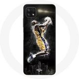 Maniacase Etui voor Samsung Galaxy A22 5G Maillot nba kobe bryant