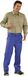 Planam Taillebroek MG 260, maat 50, bordeaux, 821050