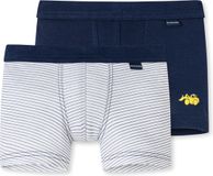 Schiesser Fine rib 2 Pack Jongens Onderbroek - Maat 128