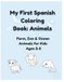 My First Spanish Coloring Book: Animals