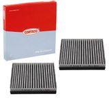 Corteco 80000375 Cabine Luchtfilter | Compatibel met: ALFA ROMEO 147, 156, 156 Sportwagon, GT