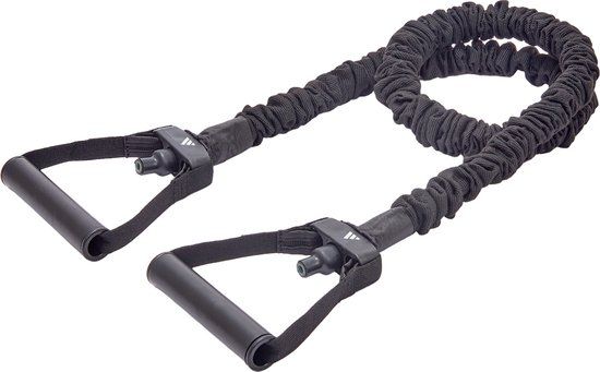 Power Tubes - Weerstandsband - Zwart/Rood - 122 cm