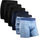DANISH ENDURANCE Sportonderbroeken Heren - Quick Dry - Sport Boxershorts - 6 pack - Meerkleurig - Maat 3XL
