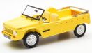 Norev Citroen Méhari 4X4 Plage 1983 Geel - Model 1/18