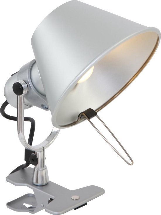 Artemide Tolomeo klemspot Wandlamp zilver