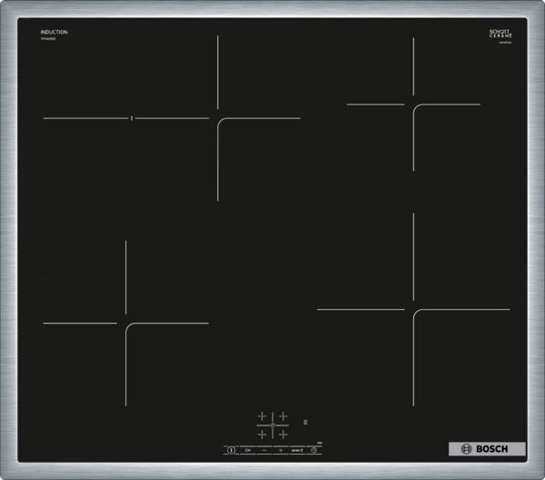 Bosch Serie 4 PIF64RBB5E - 60 cm Induction Cooktop - Black