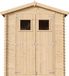 Timbela M320 - Abri de jardin en bois - 2,82 m² - 186x196xH218 cm - sans plancher
