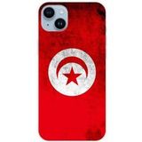 1001 coques Apple iPhone 15 Plus Siliconen hoesje Tunesische vlag