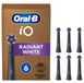 Oral-B iO Radiant Zwart Opzetborstels - 6 stuks