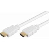 Microconnect HDM19192V1.4W - HDMI-kabels (HDMI, HDMI, Mannelijk/Mannelijk, Wit