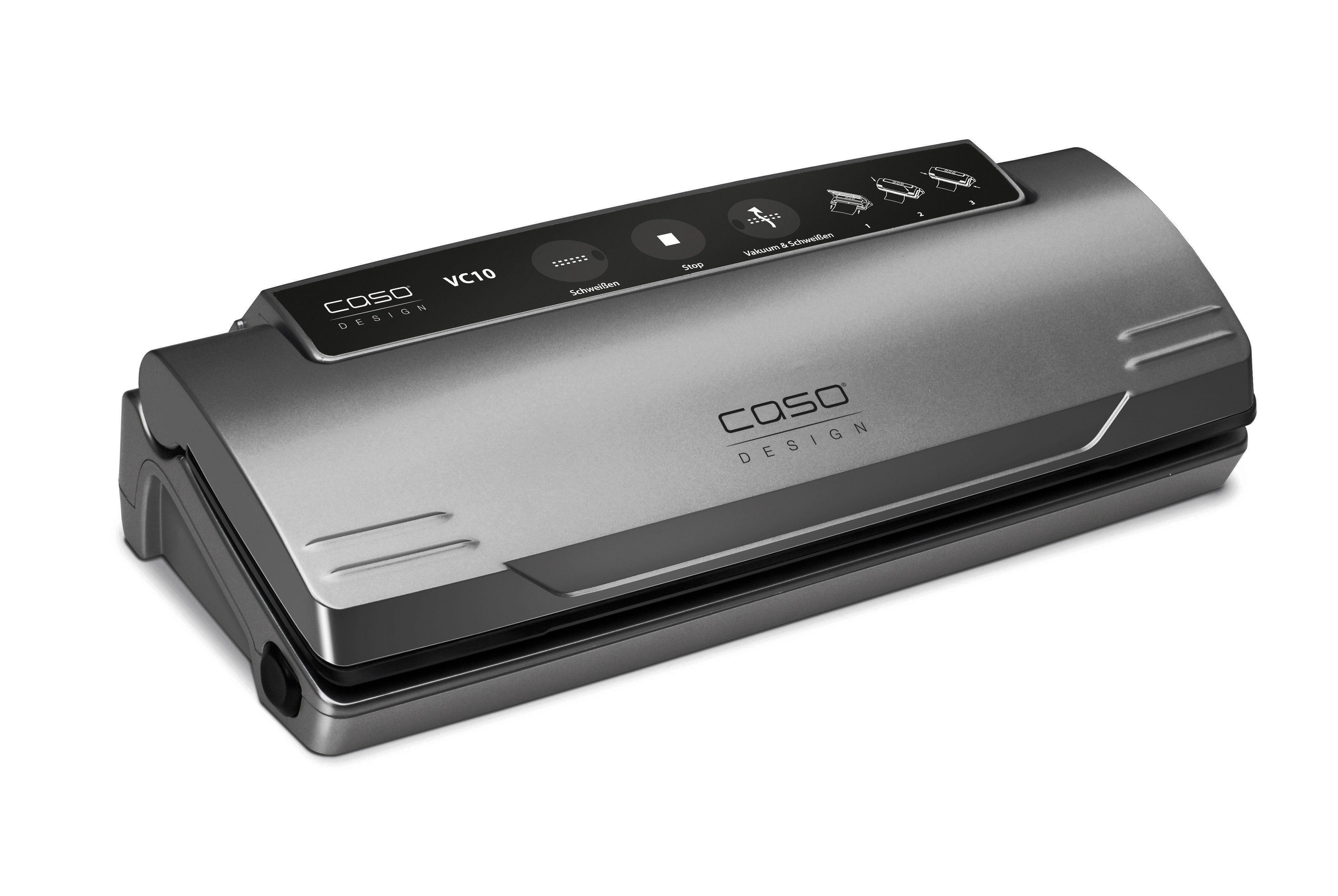 CASO Germany VC 10 PlusEdition - Vacuumverpakker - Zwart/Zilver