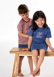 Schiesser Sleep-Shirt 1/2 Kinderen Nachthemd donkerblauw