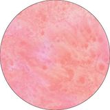 Bonateks Ronde digitaal bedrukte muismat, antislip onderkant, voor kantoor en thuis, diameter: 22 cm