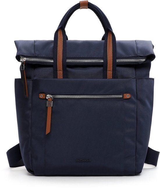 EMILY & NOAH Rugzak E&N Esther (65148) - Dames Rugzakken - Blauw