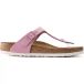 Birkenstock Pantoufles femme Gizeh Cuir nubuck