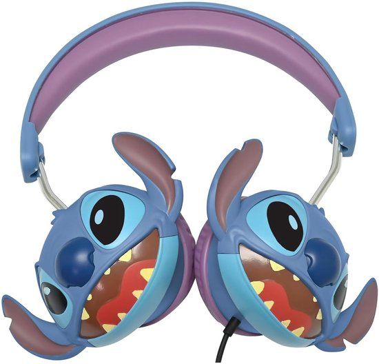 Lexibook Stitch Stereo Bedrade Opvouwbare Koptelefoon met veilige volumebeperking