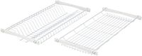 Casabriko Bordenschaal Inbouw, Gelakt Staal, Wit 60 cm