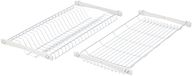 Casabriko Bordenschaal Inbouw, Gelakt Staal, Wit 60 cm