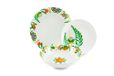 Excelsa Gipsy Flower bordenservies, 18 stuks