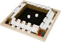 Small Foot Shut the Box Houten Dobbelspel Gouden Editie