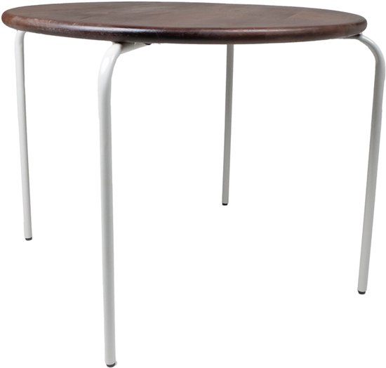 KidsDepot Speeltafel - Circle - Walnoot/Beige