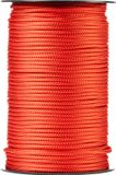 SNURO Polyester touw (3mm, 100m, rood)