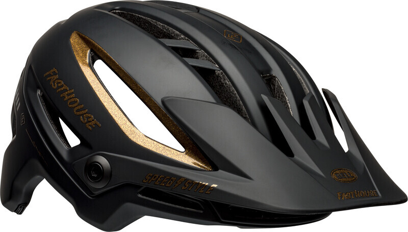 Bell Sixer MIPS Fietshelm, matte/gloss black/gold fasthouse