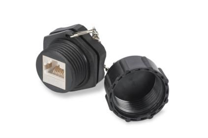 Digitus DN-IND-C6-KJ - Keystonemodule - Zwart