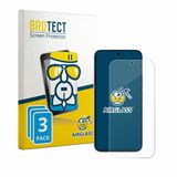 BROTECT Screenprotector 3 Stuks voor Vivo S60 Vitality Beschermglas transparant