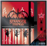 Stranger Things Schrijfset Notebook + Pen