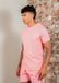 Hugo Boss T-shirts rn slim fit - light pastel pink