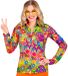 WIDMANN Finidi Jaren 70 shirt love&peace dames S/M