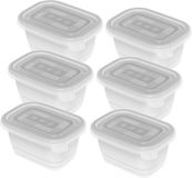 Rotho Freeze Diepvriesdozen 6x0.25L Transparant/Wit