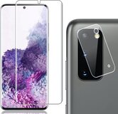 Screenprotector geschikt voor Samsung Galaxy S20 - Camera Screen Protector