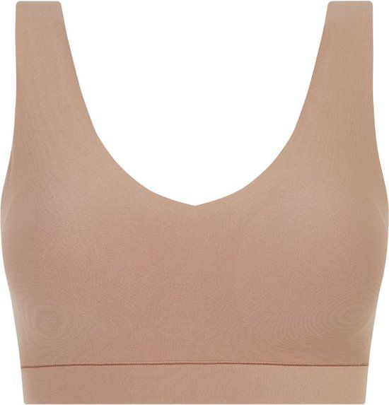 Chantelle SoftStretch V-Neck Top - Cafe Latte - M/L