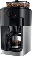 Philips Grind & Brew HD7767/00 - Filter Coffee Maker - Black/Stainless Steel