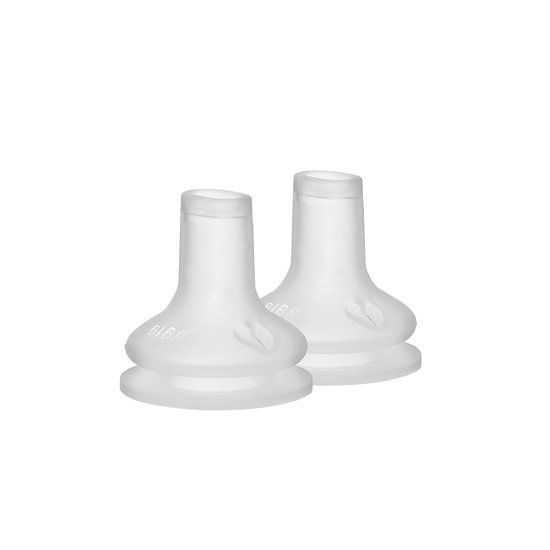 BIBS Sippy Bottle Spout - Translucent - 2 Pieces