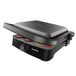 Cecotec Rock'nGrill 2000 Elektrische barbecue met open grill, 2000 W, opening 180 graden, anti-aanbaklaag, drijvende plaat, vetopvang, verticale opslag, instelbare temperatuur, 279 x 229 mm