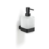 Gedy Lounge Zeepdispenser, cromall, Zwart, One Size