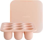 Mushie Fresh Food Feeder Tray Diepvries Bewaarbakjes Baby Voedsel Blush