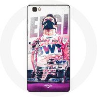 Maniacase Etui voor Huawei P8 Formule 1 Sergio Pérez F1 Racing Driver