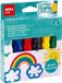 Apli Kids Verftubes met kwast | 6 kleuren