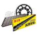 Kettingset DID Kettingset staal 525VX3 / 112 klinkslot voor Triumph America 865 cc bj. 2007-2016