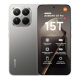 Xiaomi 15T Pro, Smartphone 12+256GB, 6,83" 144Hz oogvriendelijk display, MediaTek Dimensity 9400+, 50MP Leica 5x Pro telelens, 5500mAh, Titanium, Oplader niet inbegrepen, Fabrieksgarantie 2 jaar