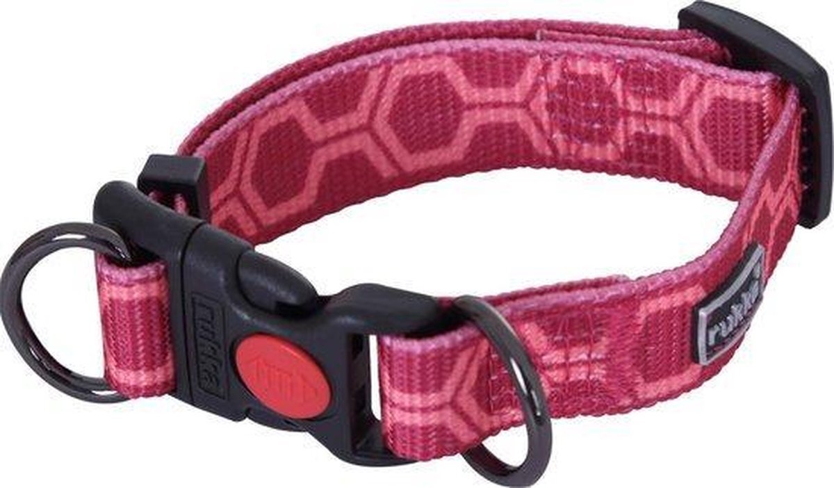 Rukka Pets RukkaPets - Hondenhalsband van Gerecycled Materiaal - Roze - X-Small multi