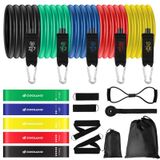 Set de 5 bandes de résistance pour fitness et entraînement